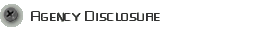 Agency Disclosure