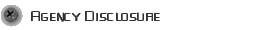 Agency Disclosure